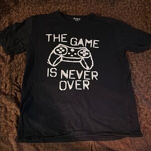 The Children's Place Black and White Gaming Tee